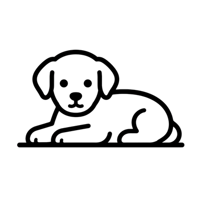運動量不足幼犬